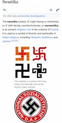 Swastika Wikipedia Meme Template