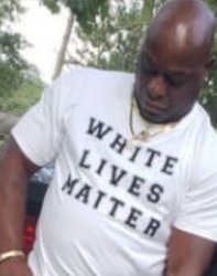 Black man white lives matter Meme Template