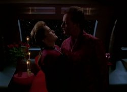 Janeway and Q Meme Template