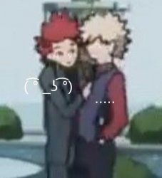 out of context baku and kiri Meme Template