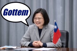 Tsai Ing-Wen gottem Meme Template