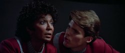 Star Trek OS Uhura and cadet 3 Meme Template