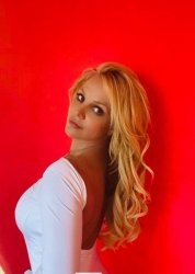 Britney Spears red Meme Template