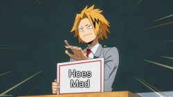 Denki Hoes Mad Meme Template