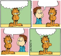 Garfield, Jon Meme Template