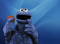 Cookie Monster Hungry Games Meme Template