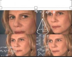 Mth lady Meme Template