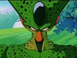 Dragon Ball Z Imperfect Cell Meme Template