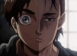 eren then/now Meme Template