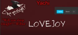 Yachi's lovejoy temp Meme Template