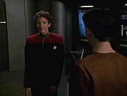 Q Junior with Icheb Meme Template