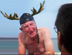 That's some bad antlers Harry Meme Template