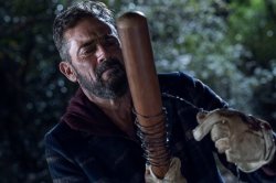 Negan makes Lucille Meme Template