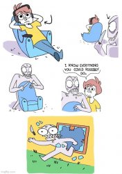 I know everything your gonna do Meme Template