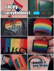 Lacey announcement template pride edition Meme Template
