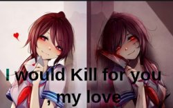 Yandere Meme Template