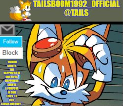 TailsBOOM1992_official tails template Meme Template