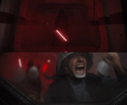 Darth Vader vs Rebel Meme Template