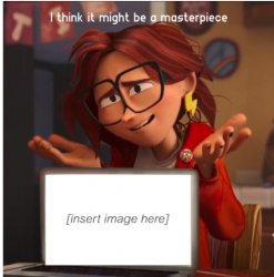 Katie Mitchell's Masterpiece Meme Template