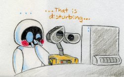 WALL-E that is disturbing Meme Template