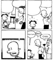 Your turn Big Nate Meme Template