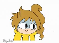Scared Chibi Lily Meme Template