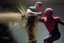 Spider-man punch Sand Man Meme Template