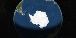 Antarctica from Space Meme Template