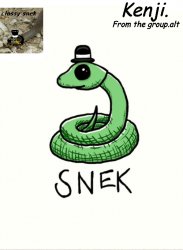 Snek Meme Template