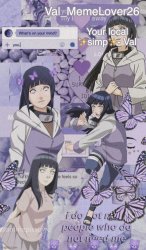 Val Hinata temp 2 Meme Template