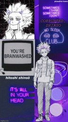 Corrupted_Shinso's announcement template Meme Template