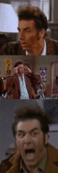 Kramer Mind Blown Meme Template