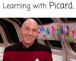 Learning with Picard Meme Template