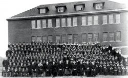 Canadian residential school picture Meme Template