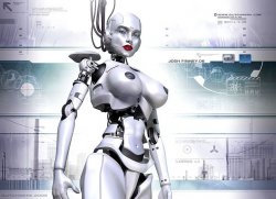 Otherworldly Fembot 5 Meme Template