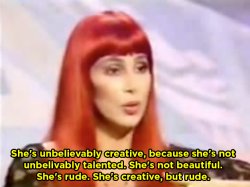 Cher on Madonna Meme Template