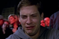 Ugly Crying Peter Parker 2 Meme Template