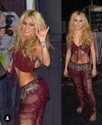 Shakira booty Meme Template