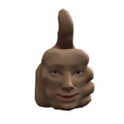 Yes Thumbs Up Head Meme Template