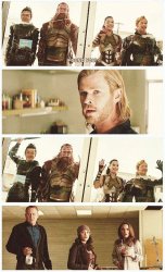 Thor and his friends Meme Template