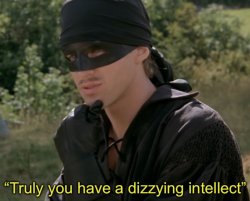 Truly you have a dizzying intellect Meme Template