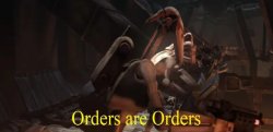 Orders are Orders Meme Template