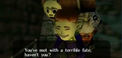 Legend of Zelda Majora's Mask You've met with a terrible fate 2 Meme Template