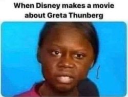 Disney greta Meme Template