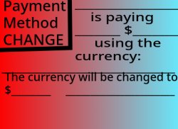 Payment Method Change Meme Template