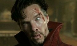 Dr Strange cross-eyed Meme Template