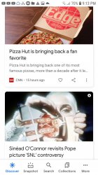 Pizza Edge Sinead Pope News duo Meme Template