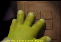 LIKE THATS EVER GONNA HAPPEN Meme Template