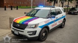 Rainbow Police Meme Template