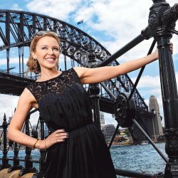 Kylie Sydney bridge Meme Template
